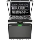 IKAN PT419W-NDI-TMN Aura 19-inch POE++ NDI Teleprompter & NDI Talent Monitor w/ Full NDI Encoding/Decoding & IP Tally Light - IKAPT419WNDITMN