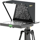 IKAN PT419W-NDI-TK Aura 19-inch POE++ Teleprompter w/ Full NDI Encoding/Decoding & IP Tally Light + Travel Kit - IKAPT419WNDITK