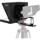 IKAN PT419W-NDI-TK Aura 19-inch POE++ Teleprompter w/ Full NDI Encoding/Decoding & IP Tally Light + Travel Kit - IKAPT419WNDITK