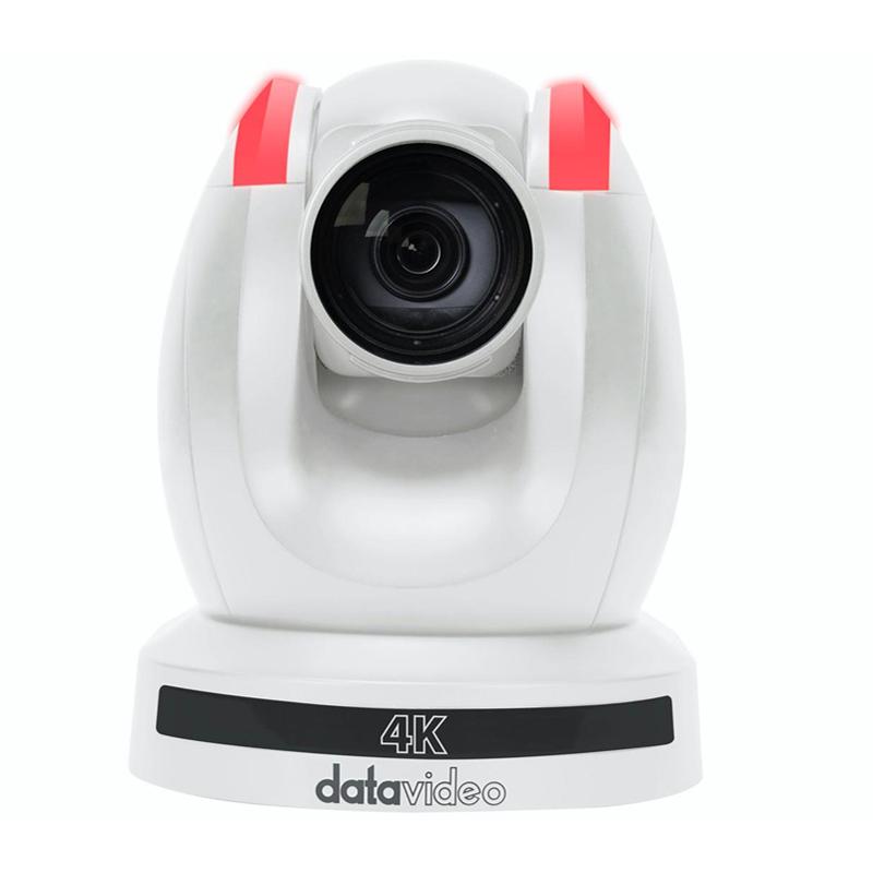 Datavideo PTC-285G 4K 12x 12G NDI Tracking PTZ Camera White - DATAPTC285GW