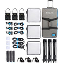 Nanlite PavoSlim 60B 3-Light Trolley Case Kit - 01-006-3KIT-LS-ST