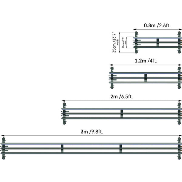 MRMC QRS-1 Rail Section 3m / 9.84ft