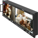 TVLogic R-9D Dual 10.1-inch 12G Ready 4RU Rack-Mount Monitor