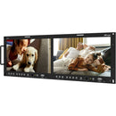 TVLogic R-9D Dual 10.1-inch 12G Ready 4RU Rack-Mount Monitor
