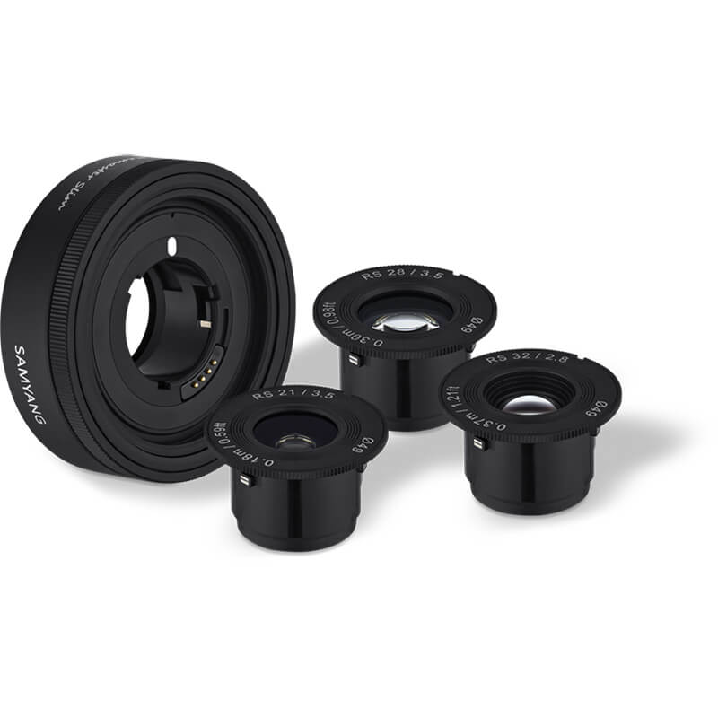 Samyang Remaster Slim Modular Lens Kit 3 focal lengths 21mm 28mm 32mm (SPECIAL OFFER)