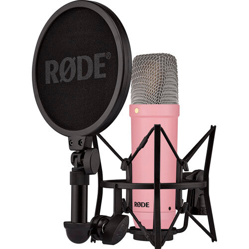 RODE NT1 Signature Series Studio Condenser Microphone Røde NT1 Signature PINK - NT1SIGNATUREPINK