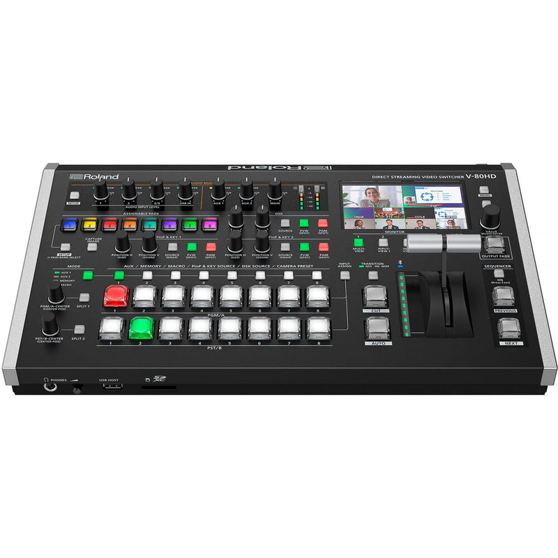 Roland V-80HD Direct Streaming Video Switcher - ROLV80HD