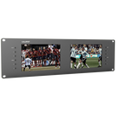 Lilliput RM-7028/S 19-inch 3U Rackmount Dual Panel 3G-SDI / HDMI Monitor