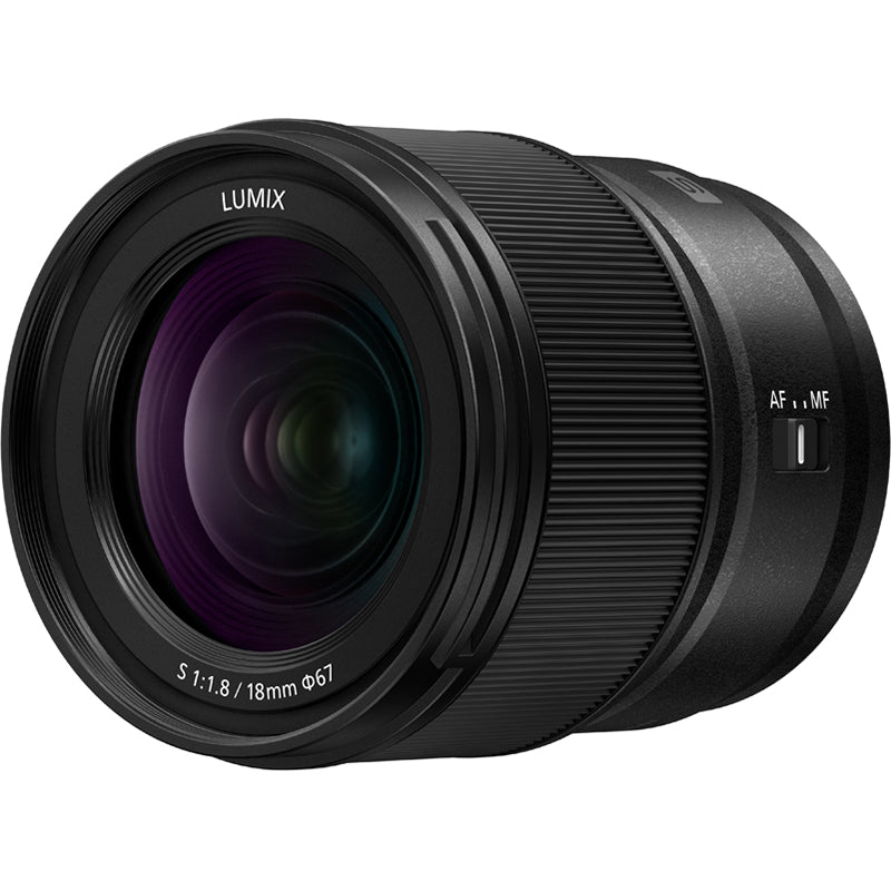 Panasonic Lumix S 18mm F1.8 L-Mount Lens - PANSS18E