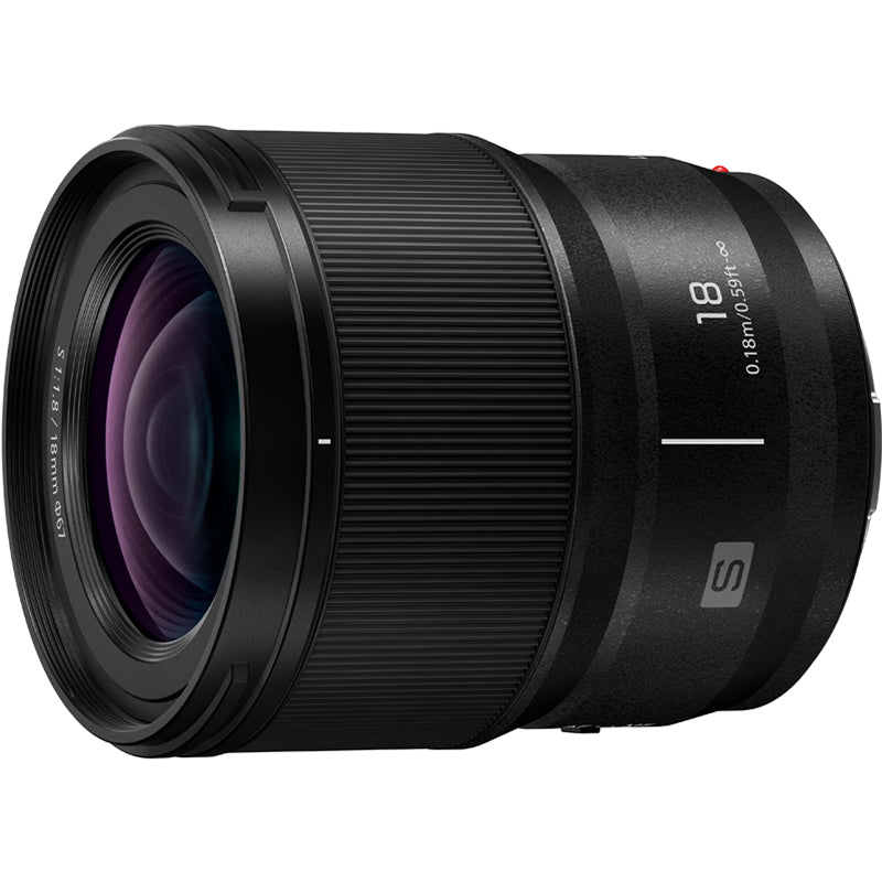 Panasonic Lumix S 18mm F1.8 L-Mount Lens - PANSS18E