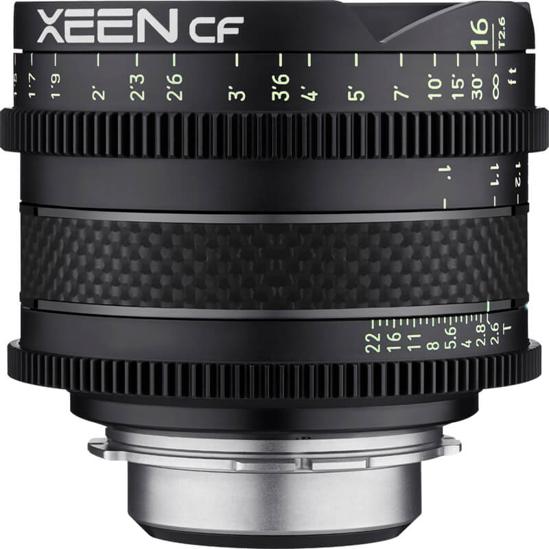 XEEN CF 6x CINEMA LENS KIT 16/24/35/50/85/135mm Full Frame PL Mount