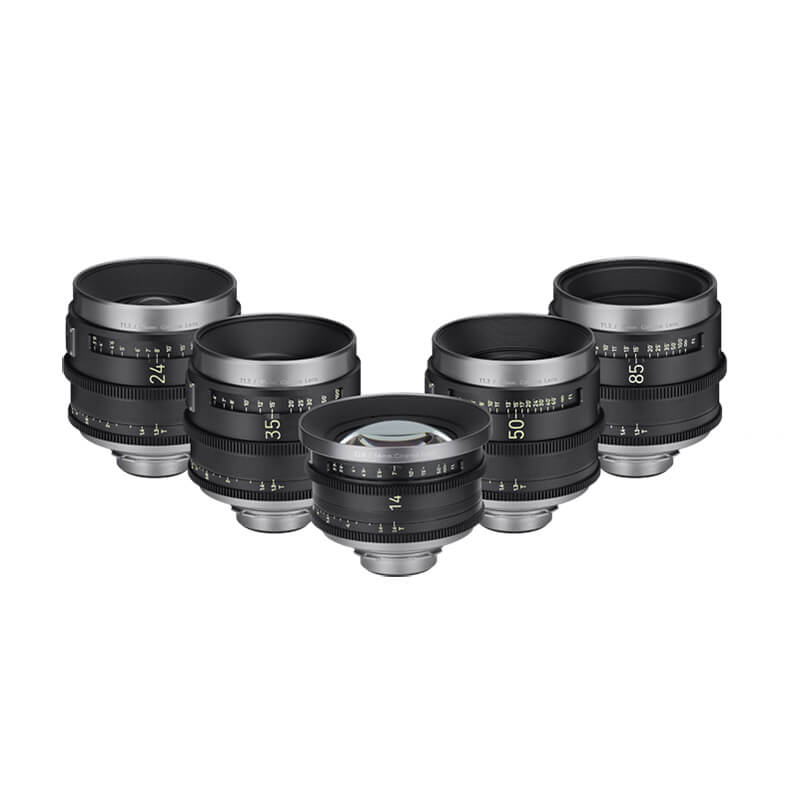 XEEN Meister 5x LENS KIT 14/24/35/50/85mm Full Frame PL Mount