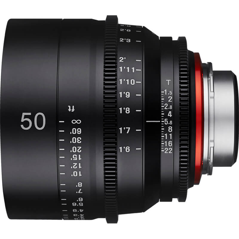 XEEN 4x CINEMA Prime Lens Kit 14/35/50/85mm EF Mount