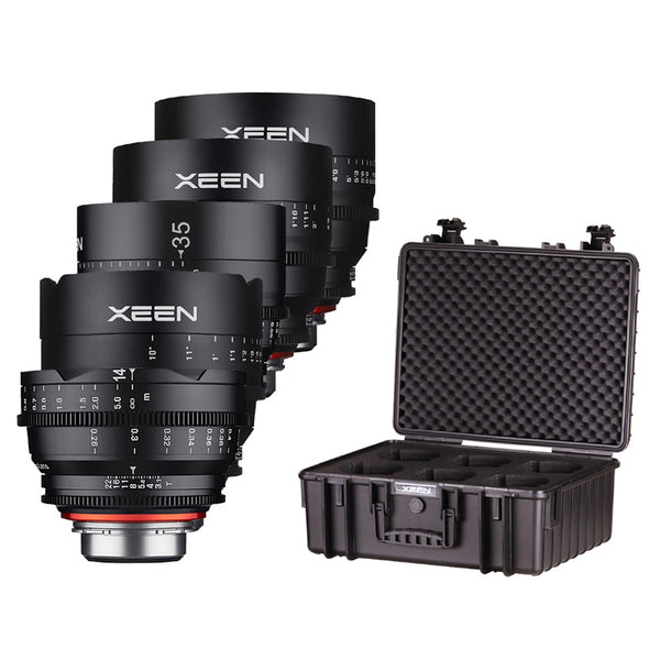 XEEN 5x CINEMA Prime Lens Kit 14/24/35/50/85mm PL Mount
