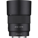 Samyang AF 85mm F1.8 P FE Prima Series Sony FE Mount