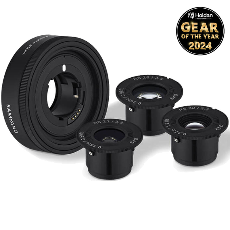 Samyang Remaster Slim Modular Lens Kit 3 focal lengths 21mm 28mm 32mm (SPECIAL OFFER)