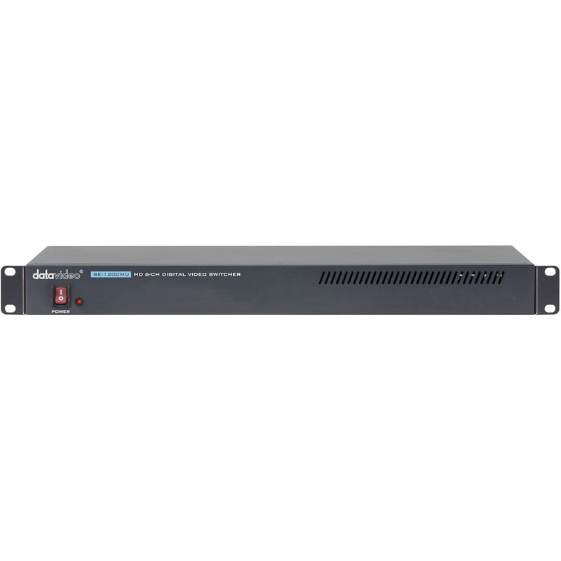 Datavideo SE-1200MU 6 Input Rackmount HD Mixer - DATASE1200MU