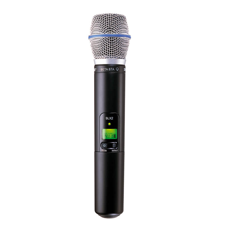 Shure SLXD2/B87A Handheld Microphone with B87A Capsule