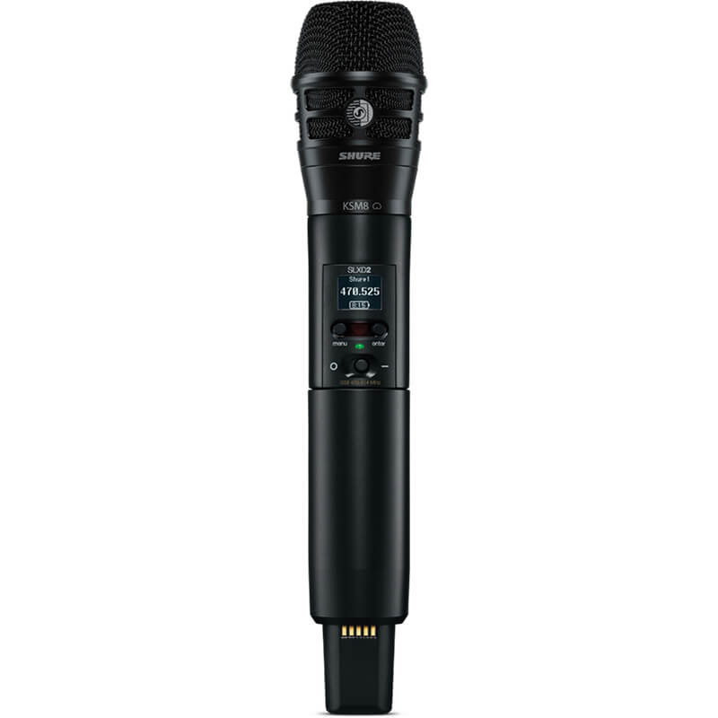 Shure SLXD2/K8B Handheld Microphone with K8B Capsule