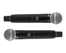 SHURE SLXD24D+/58 DUAL Wireless Handheld System SLXD2+/SM58 K55 CH38 - SLXD24D+UK/58-K55