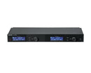SHURE SLXD4QDAN+ QUAD Wireless Rack Receiver Dante 1U K55 606-694 MHz - SLXD4QDAN+UK=-K55