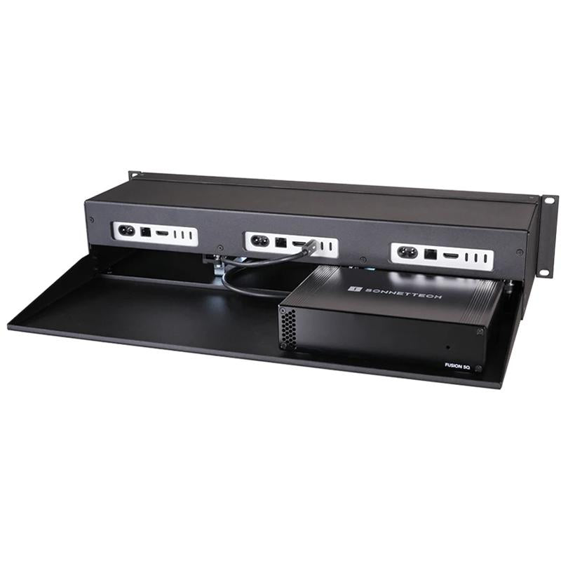 Sonnet RackMac mini (2024+) Accessory Tray - SONRACKMIN3XSLF