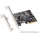 Sonnet Allegro Max USB-C 20Gbps 1-Port PCIe Card - SONUSB3C1M20GE