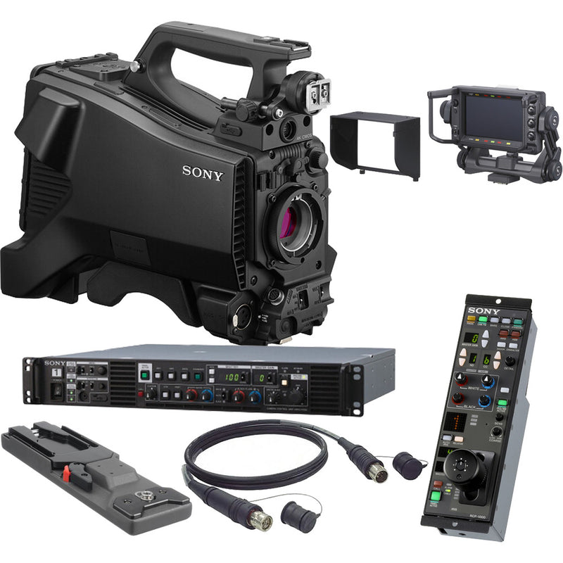 Sony HXC-FZ90HL 4K Upgradable Studio Camera Bundle