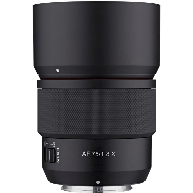 Samyang AF 75mm F1.8 X Fuji Mount Lens