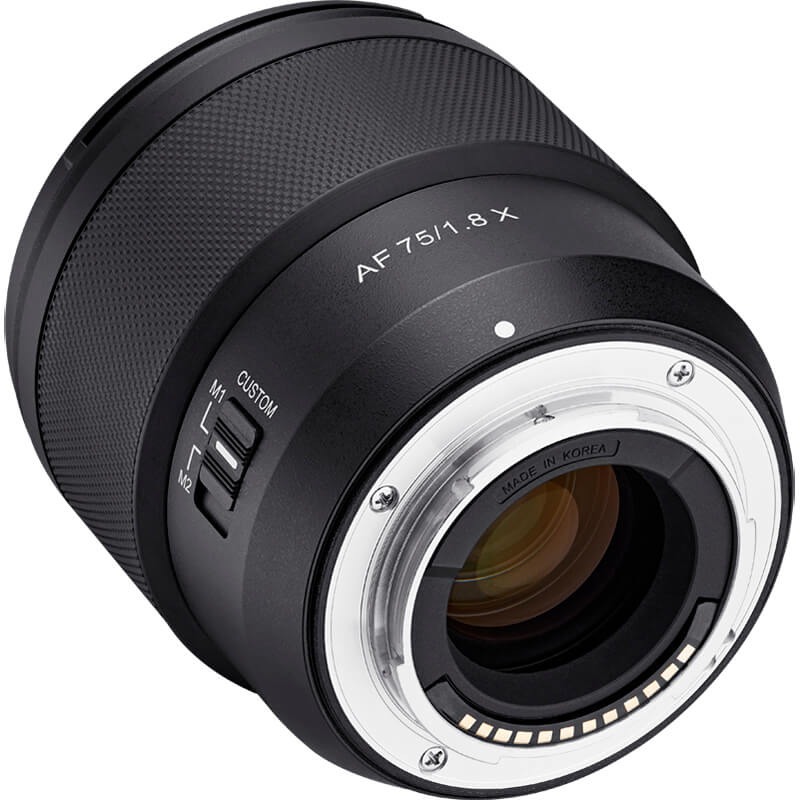 Samyang AF 75mm F1.8 X Fuji Mount Lens