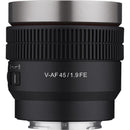Samyang V-AF 45mm T1.9 FE Full Frame Autofocus Sony FE Mount Lens