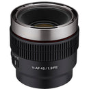 Samyang V-AF 45mm T1.9 FE Full Frame Autofocus Sony FE Mount Lens