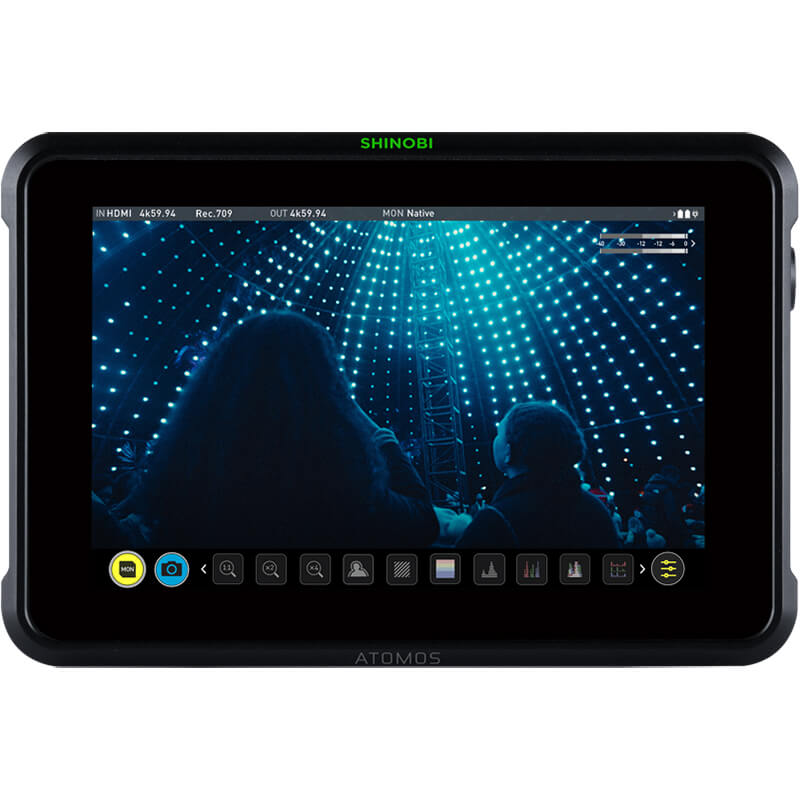 Atomos SHINOBI 7 4K HDMI/SDI HDR Photo & Video Monitor - AO-ATOMSHB002
