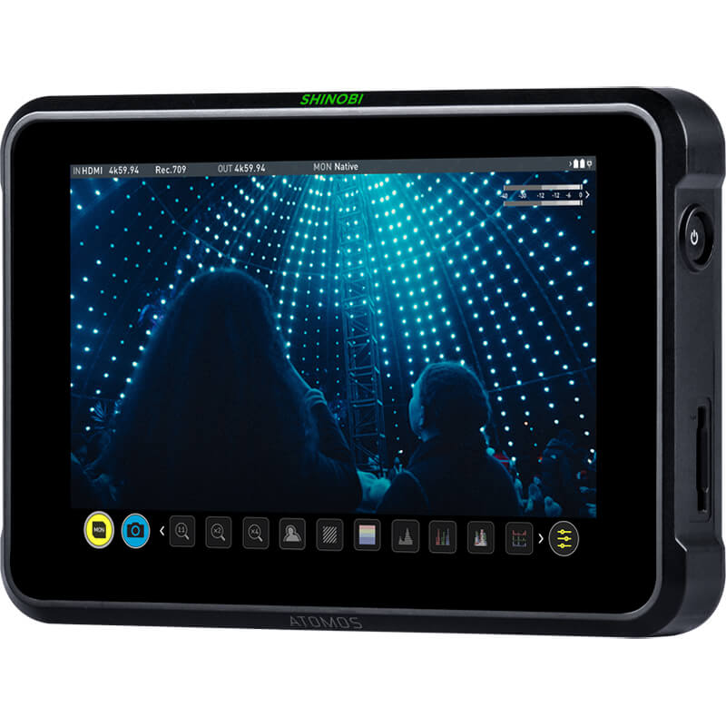 Atomos SHINOBI 7 4K HDMI/SDI HDR Photo & Video Monitor - AO-ATOMSHB002