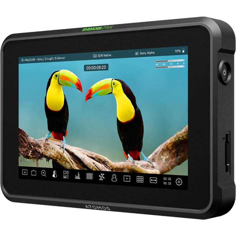 Atomos Shinobi 7 RX 7-inch 2200nit HDR Video Photo Monitor - AOATOMSHBRX1