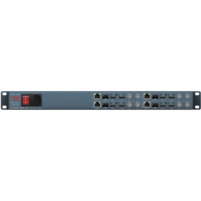 SCIENCE IMAGE Studio Edge 4 4-channel SDI/HDMI In/Out High-Bandwidth NDI 12G-SDI/HDMI 4K60 Bi-Directional Encoder/Decoder