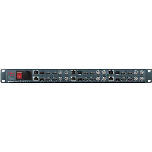 SCIENCE IMAGE Studio Edge 6 6-channel SDI/HDMI In/Out High-Bandwidth NDI 12G-SDI/HDMI 4K60 Bi-Directional Encoder/Decoder