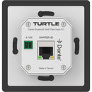 Turtle AV Dante Bluetooth Wallplate with Networked API Control - TAV-BTWPEU-BLACK