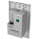 Turtle AV Dante Bluetooth Wallplate with Networked API Control - TAV-BTWPUS-WHITE