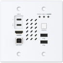 Turtle AV CHAZY 4K Wall Plate TX- TAV-CHAZYWPUS-TX