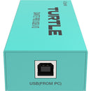 Turtle AV Dante Pro Dual Channel USB-C I/O Adapter - TAV-D2USB-PRO