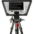 Datavideo TP-650 MARK II Teleprompter Kit for ENG Cameras - DATATP650MKII