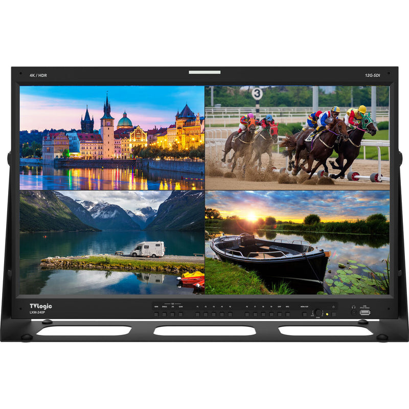 TVLogic LXM-240P DCI/UHD 4K HDR 12G-SDI Monitor