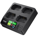 Accsoon TopRig BC02 4-Bay Fast Charger for Sony NP-FZ100 Type Batteries - ACSBC02