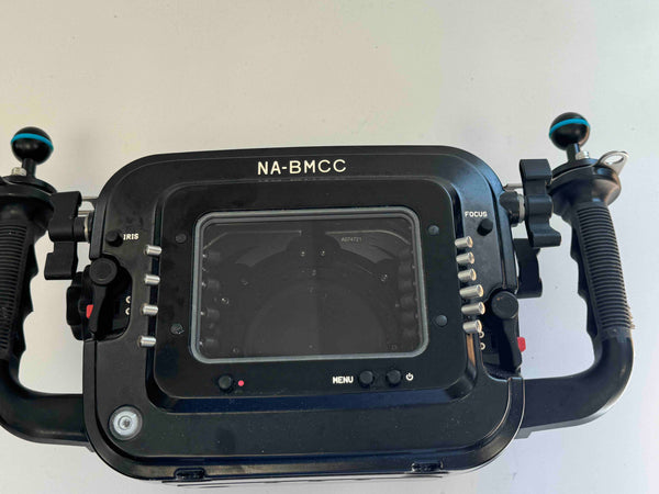 USED Nauticam NA-BMCC Underwater Housing for Blackmagic Cinema and Production 4K Cameras