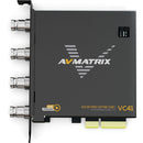 AVMatrix VC41 4 channel 3G-SDI PCI Express Capture Card
