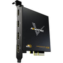 AVMatrix VC42 4 channel HDMI 1.4 PCI Express Capture Card