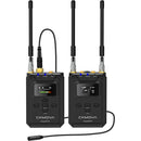 CKMOVA Vocal M V1 UHF Dual-Channel Wireless Microphone System With Independent Audio Recorder