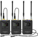 CKMOVA Vocal M V2 UHF Dual-Channel Wireless Microphone System With Independent Audio Recorder