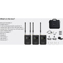 CKMOVA Vocal M V2 UHF Dual-Channel Wireless Microphone System With Independent Audio Recorder